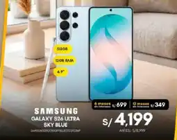 La Curacao Samsung galaxy s26 ultra sky blue oferta
