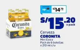 Makro Coronita Cerveza Mini Extra oferta