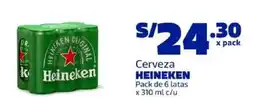 Makro Heineken Cerveza oferta
