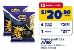 Makro Aviko papas prefritas super crunch oferta