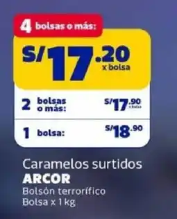 Makro Arcor caramelos surtidos oferta