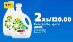 Makro Ariel detergente liquido doble poder oferta
