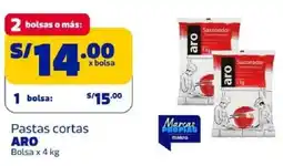 Makro Aro pastas cortas oferta