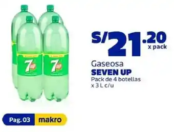 Seven Up gaseosa
