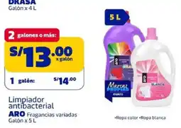 Makro Aro limpiador antibacterial fragancias variadas oferta
