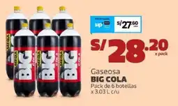 Makro Big cola Gaseosa oferta