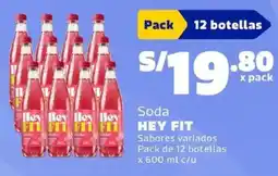 Makro Hey Fit soda oferta