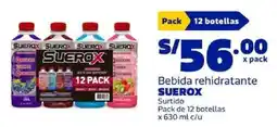 Makro Suerox bebida rehidratante surtido oferta