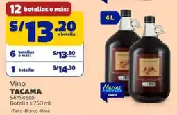 Makro Tacama Vino oferta