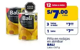 Makro Bali piña en rodajas en almíbar oferta