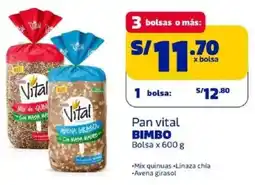 Makro Pan vital BIMBO oferta