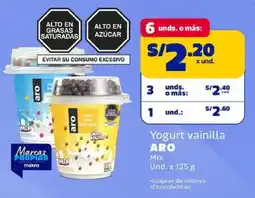 Makro Aro yogurt vainilla mix oferta