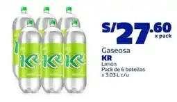 Makro KR Gaseosa Limón oferta