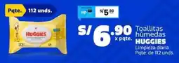 Makro Huggies toallitas húmedas oferta