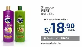 Makro Shampoo pert 1.2l oferta