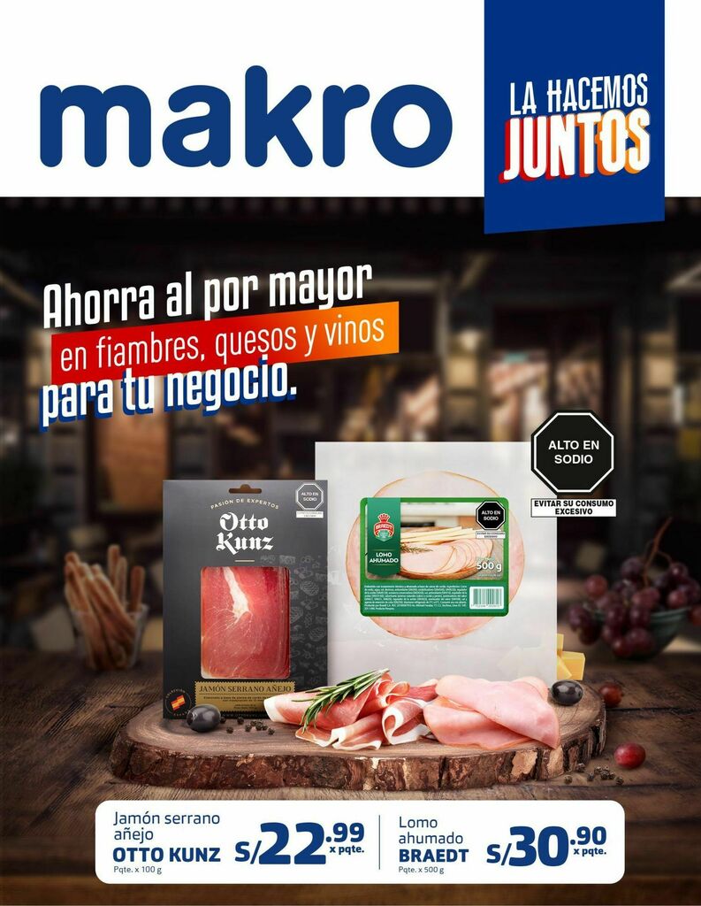 Makro Jamón serrano otto kunz oferta