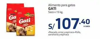 Makro Alimento para gatos gati 15kg oferta
