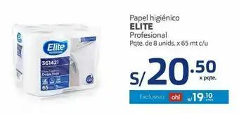 Makro Papel higiénico elite profesional oferta