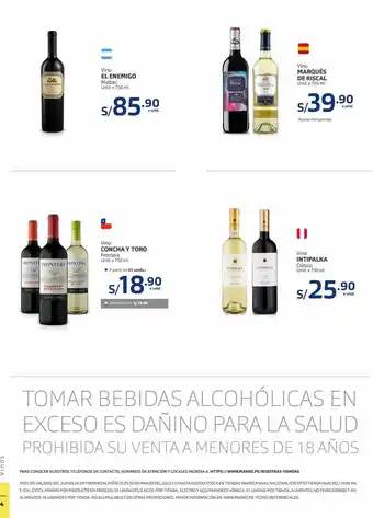 Makro Vino el enemigo oferta