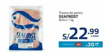 Makro Trozos de perico seafrost bolsa x 1 kg oferta