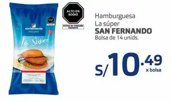Makro Hamburguesa la súper san fernando bolsa de 14 unids. oferta