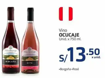 Makro Vino ocucaje unid. x 750 ml. oferta