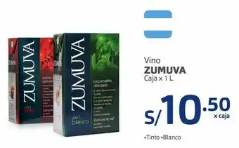 Makro Vino zumuva caja x 1 l oferta