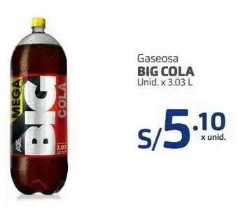 Makro Gaseosa big cola unid. x 3.03 l oferta