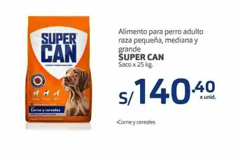 Makro Comida para perros súper can oferta