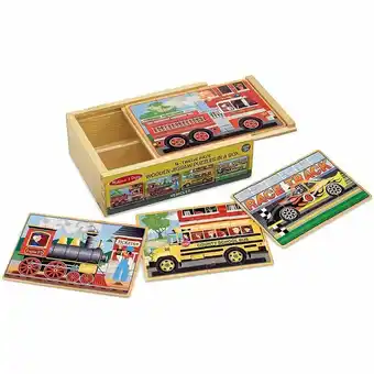 Tottus Rompecabezas en caja vehiculos 4 en 1 w oferta