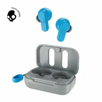Tottus Audifono skullcandy dime 2 tw light grey/blue oferta