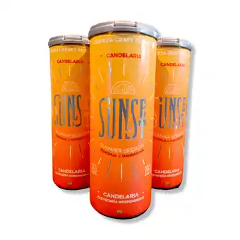 Tottus 4pk cerveza candelaria sunset sessions lt 355ml oferta