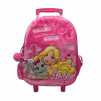 Tottus Maleta con ruedas barbie oferta