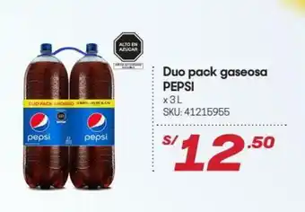 Duo Pack gaseosa PEPSI