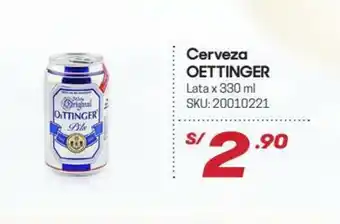 Hiperbodega Precio Uno Cerveza OETTINGER oferta