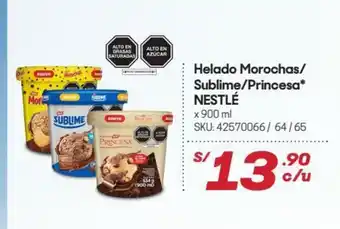 Hiperbodega Precio Uno Helado Morochas / Sublime / Princesa NESTLE oferta