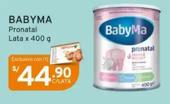 Mifarma Babyma Pronatal Lata x 400g oferta