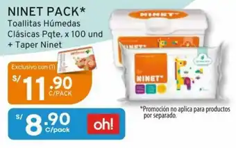 Mifarma Ninet Pack x 100und + Taper Ninet oferta