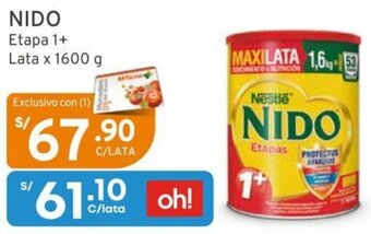 Nido Etapa 1+ Lata x 1600g