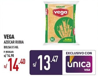 Vega Vega Azúcar Rubia 5kg oferta