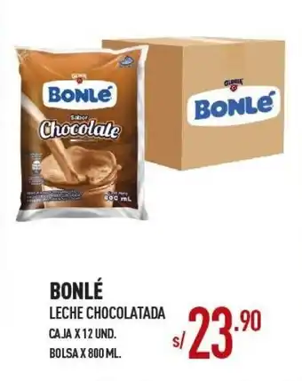 Vega Bonlé Leche Chocolatada 12 x 800ml oferta