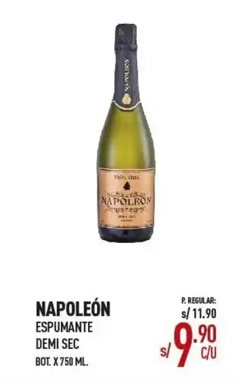Vega Napoleón Espumante Demi Sec 750ml oferta