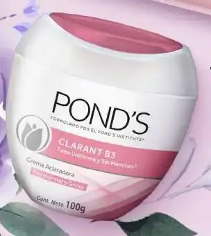 Makro Crema facial ponds clarant b3 unid. x 100 g oferta