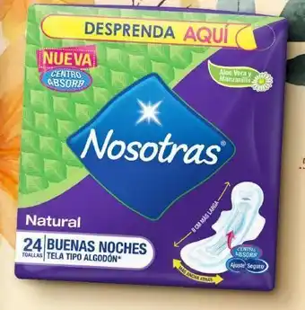 Makro Dispensador nosotras buenas noches pqte. de 24 unids. oferta