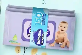 Makro Toallas húmedas babysec premium pack de 3 x 50 unids. oferta