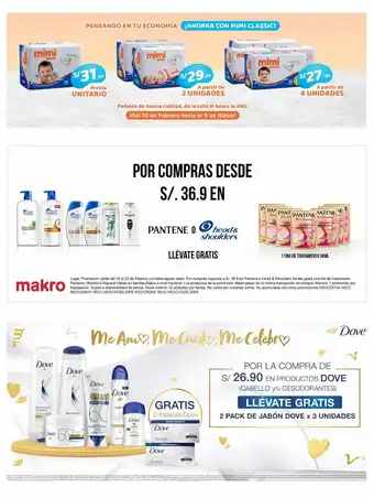 Makro Pañales mimi oferta