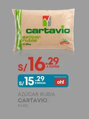 Makro Azúcar rubia cartavio 5kg oferta