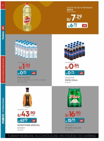 Makro Aceite de soya oferta