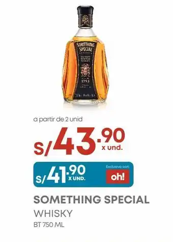 Makro Whisky something special 750ml oferta
