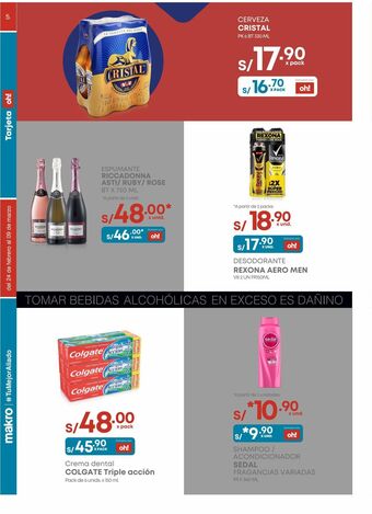 Makro Cerveza cristal oferta